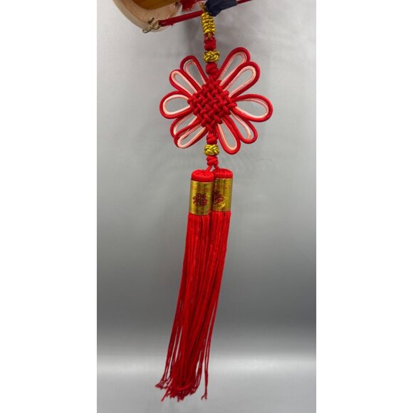 Traditional Korean Percussion Hand Drum Ornament Hanging Decor - Picture 3 of 4